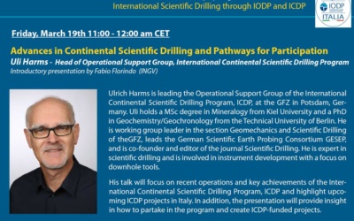 IODP-Italy Spring Webinar Series 2021