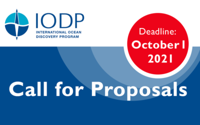 Next IODP proposal deadline: October 1, 2021