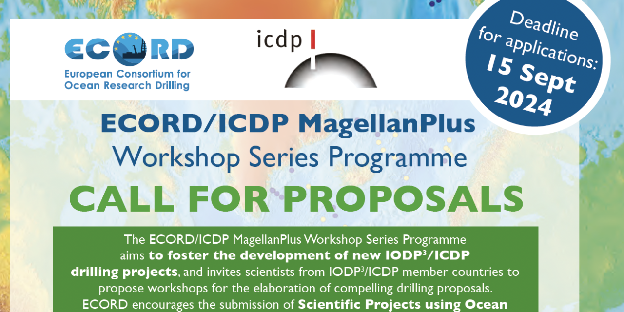 Call For Proposals – ECORD/ICDP MagellanPlus Workshop Series Programme
